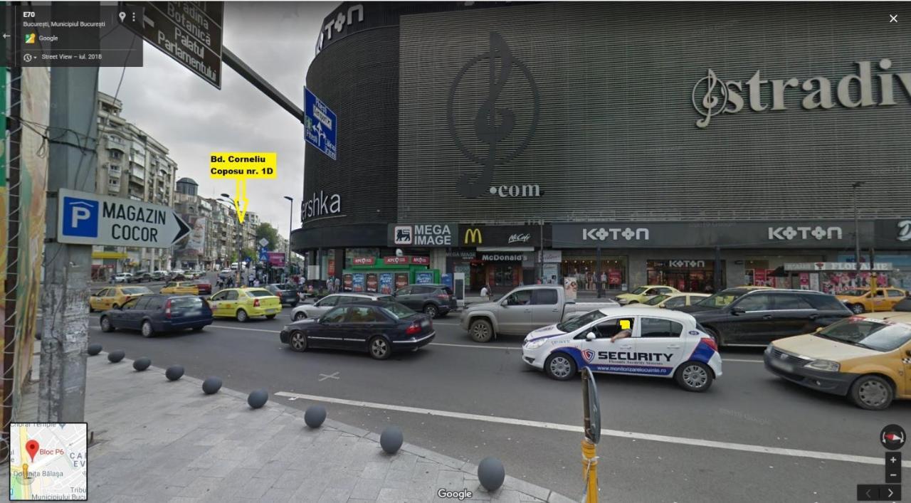 Domum Unirea, Across The Street Of Old City Center 布加勒斯特 外观 照片